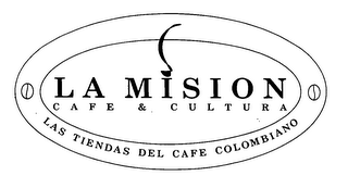 LA MISION CAFE & CULTURA LAS TIENDAS DEL CAFE COLOMBIANO logo