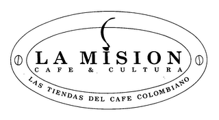 LA MISION CAFE & CULTURA LAS TIENDAS DEL CAFE COLOMBIANO logo