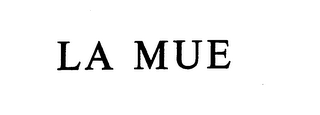 LA MUE logo