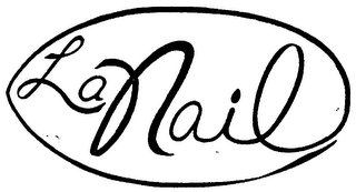 LA NAIL logo
