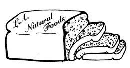 L.A. NATURAL FOODS logo