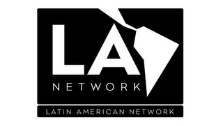 LA NETWORK LATIN AMERICAN NETWORK logo