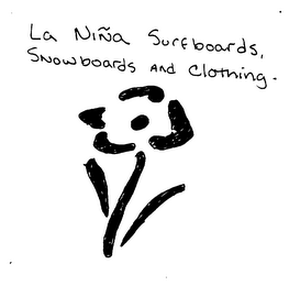 LA NINA SURFBOARDS, SNOWBOARDS AND CLOTHING logo