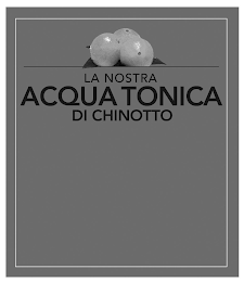 LA NOSTRA ACQUA TONICA DI CHINOTTO logo