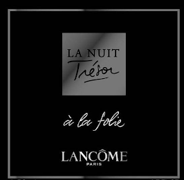 LA NUIT TRESOR A LA FOLIE LANCOME PARIS logo