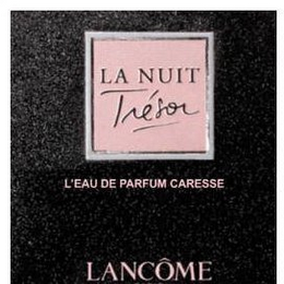 LA NUIT TRESOR L'EAU DE PARFUM CARESSE LANCOME logo