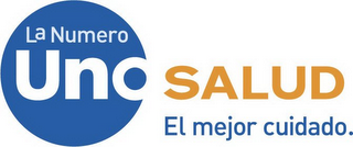 LA NUMERO UNO SALUD EL MEJOR CUIDADO. logo