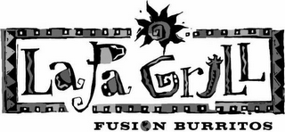 LA PA GRILL FUSION BURRITOS logo