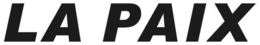 LA PAIX logo
