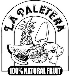LA PALETERA 100% NATURAL FRUIT logo