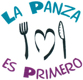 LA PANZA ES PRIMERO logo