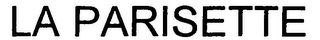 LA PARISETTE logo