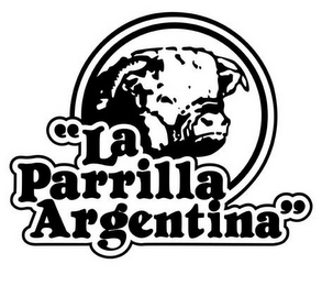"LA PARRILLA ARGENTINA" logo