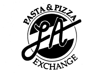 LA PASTA & PIZZA EXCHANGE logo