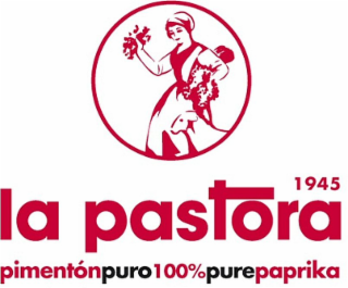 LA PASTORA 1945 PIMENTÓNPURO100%PUREPAPRIKA logo