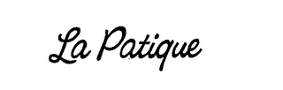 LA PATIQUE logo