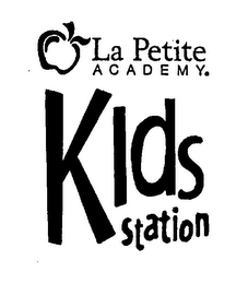 LA PETITE ACADEMY.  KIDS STATION logo