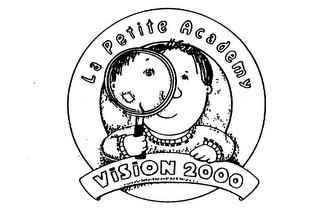 LA PETITE ACADEMY VISION 2000 logo