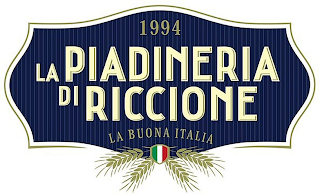 LA PIADINERIA DI RICCIONE 1994 LA BUONAITALIA logo