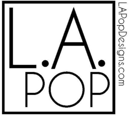 L.A. POP LAPOPDESIGNS.COM logo