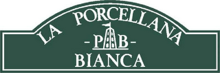 LA PORCELLANA BIANCA PB logo