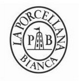 LA PORCELLANA BIANCA PB logo