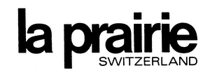 LA PRAIRIE SWITZERLAND logo