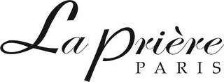 LA PRIÈRE PARIS logo