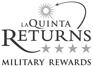 LA QUINTA RETURNS MILITARY REWARDS logo