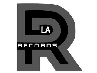 LA R RECORDS logo