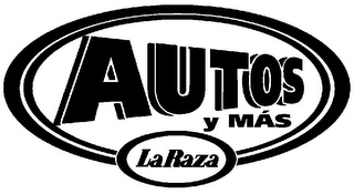 LA RAZA AUTOS Y MÁS logo