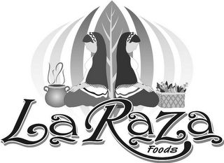 LA RAZA FOODS logo