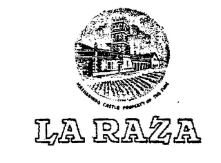 LA RAZA MACHARNUDO CASTLE PROPERTY OF THE FIRM logo