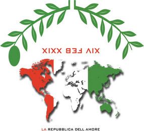 LA REPUBBLICA DELL AMORE XIV FEB XXIX logo