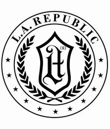 L.A. REPUBLIC LA (R) logo