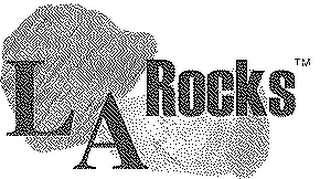 LA ROCKS logo