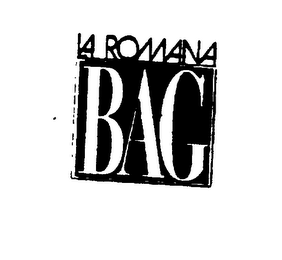 LA ROMANA BAG logo