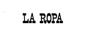LA ROPA logo