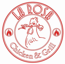 LA ROSA CHICKEN & GRILL logo