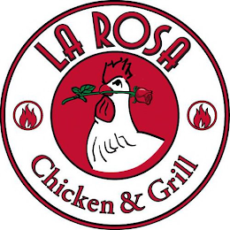 LA ROSA CHICKEN & GRILL logo