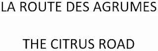 LA ROUTE DES AGRUMES THE CITRUS ROAD logo