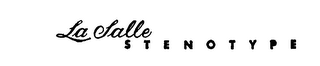 LA SALLE STENOTYPE logo