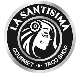 LA SANTISIMA GOURMET TACO SHOP logo