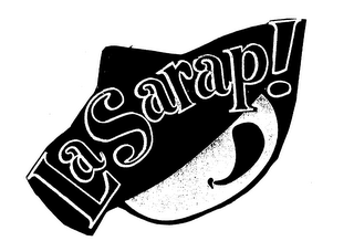 "LA SARAP!" logo