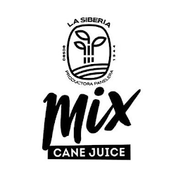 LA SIBERIA DESDE 1944 PRODUCTORA PANELERA MIX CANE JUICE logo