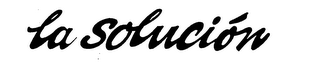 LA SOLUCION logo