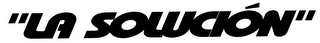 "LA SOLUCION" logo