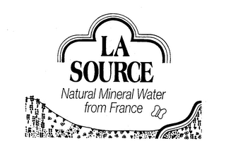 LA SOURCE NATURAL MINERAL WATER FROM FRANCE logo