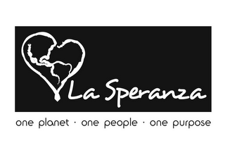 LA SPERANZA ONE PLANET · ONE PEOPLE · ONE PURPOSE logo
