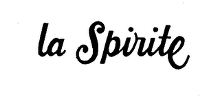 LA SPIRITE logo